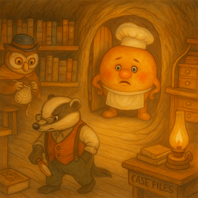 Новый клиент - Колобок (иллюстрация предоставлена Никитой Гордеевым)