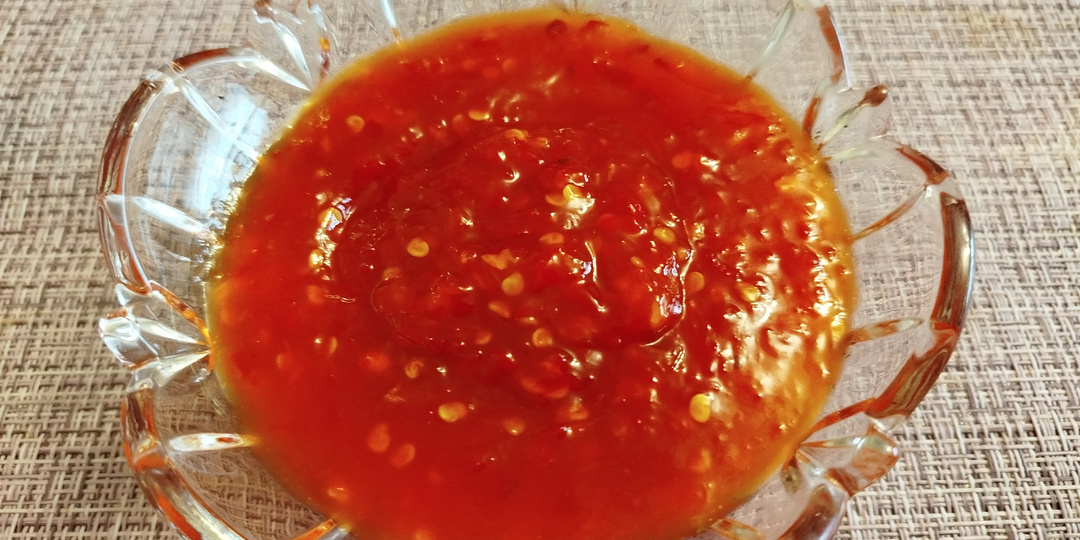 Сладкий Чили Соус. Пошаговый рецепт.