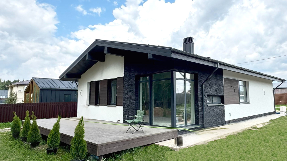 Загородный дом в д. Дубечино. Реализация - Брикхаус.