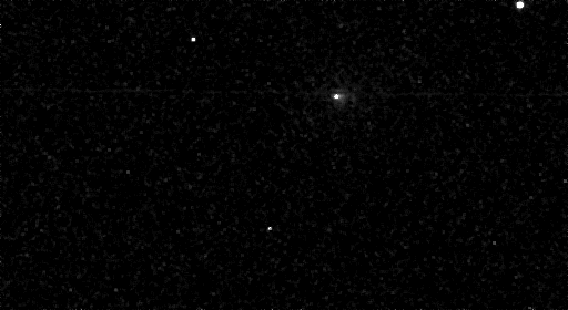 Анимированное GIF-изображение межзвездной кометы 3I/ATLAS, созданное из нескольких снимков, полученных орбитальным аппаратом ExoMars Trace Gas Orbiter Европейского космического агентства 3 октября. (Изображение предоставлено: ESA/TGO/CaSSIS).