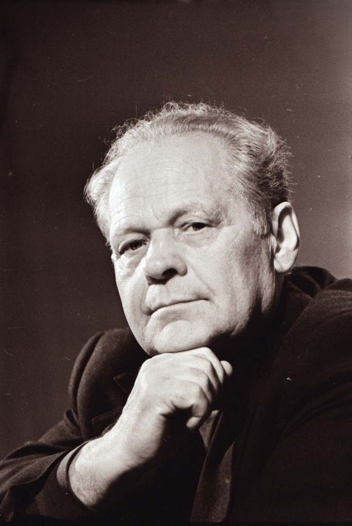 Вячеслав Иванович Пальман (13.03.1914-19.03.1998) в 1982 году. Фото из архива Н. Кочнева.