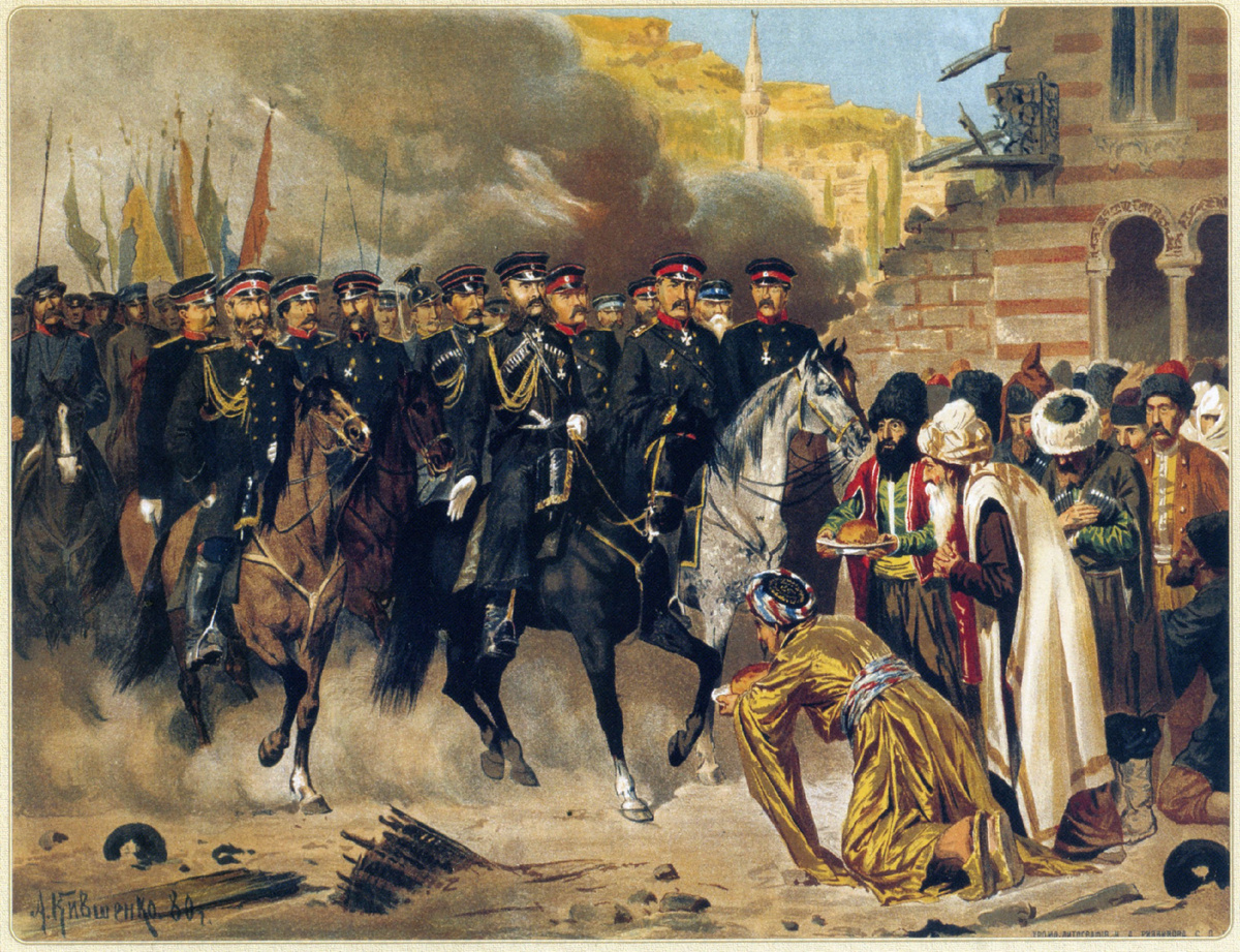 Взятие Карса. Художник Алексей Кившенко. https://www.liveinternet.ru/users/4779811/post418277577/
