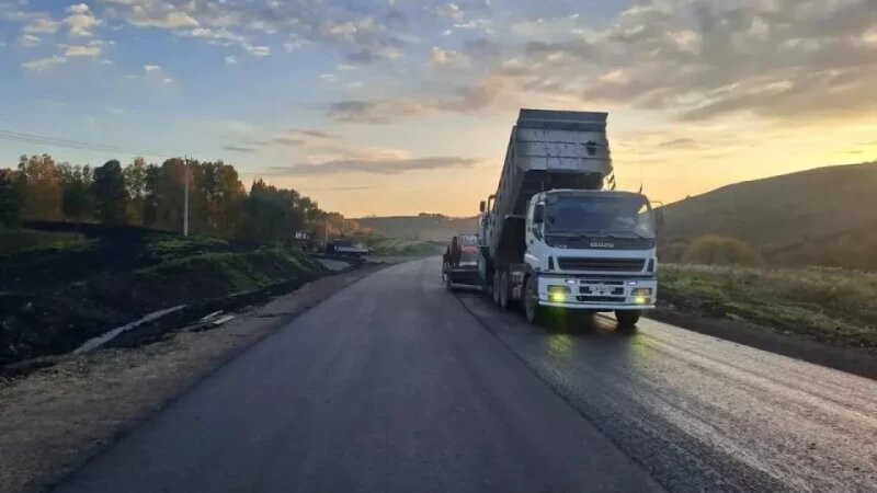     Завершается реконструкция трассы Алтайское — Ая — Бирюзовая Катунь. Телеграм-канал Виктора Томенко