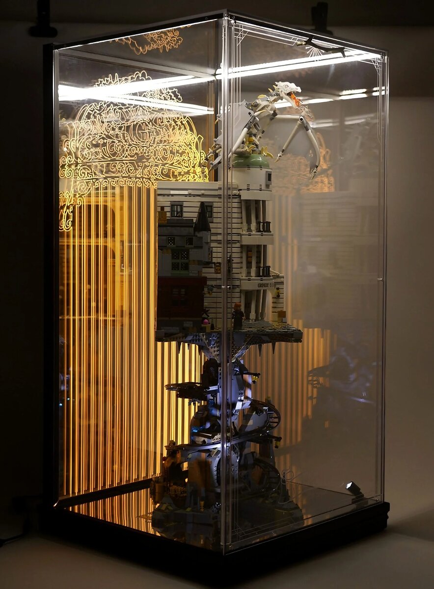 Хранение лего: бокс Галабркис для лего конструктора Гарри Поттера (лего Банк Гринготтс) 76417