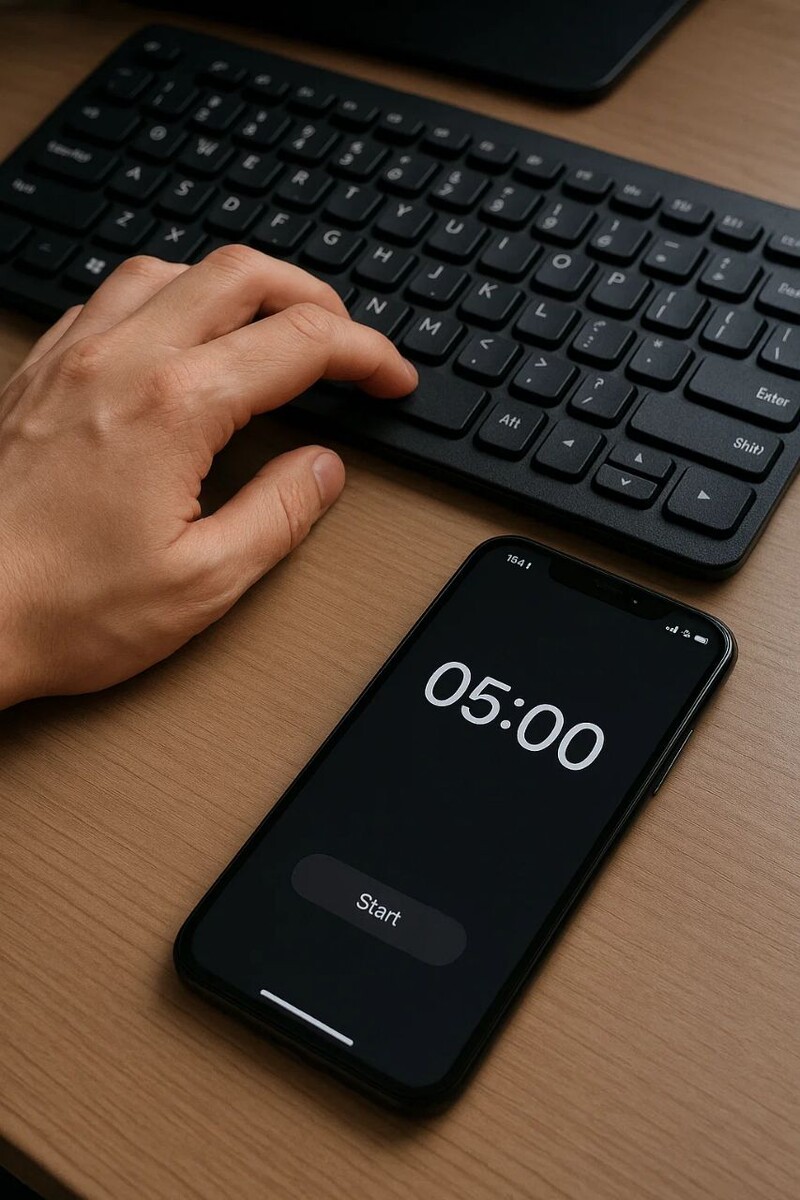 5 минут — а потом само пошло ⏱️