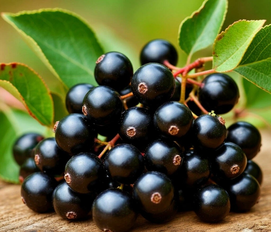 Подготовленную рябину достать из морозилки и разморозить при комнатной температуре. 