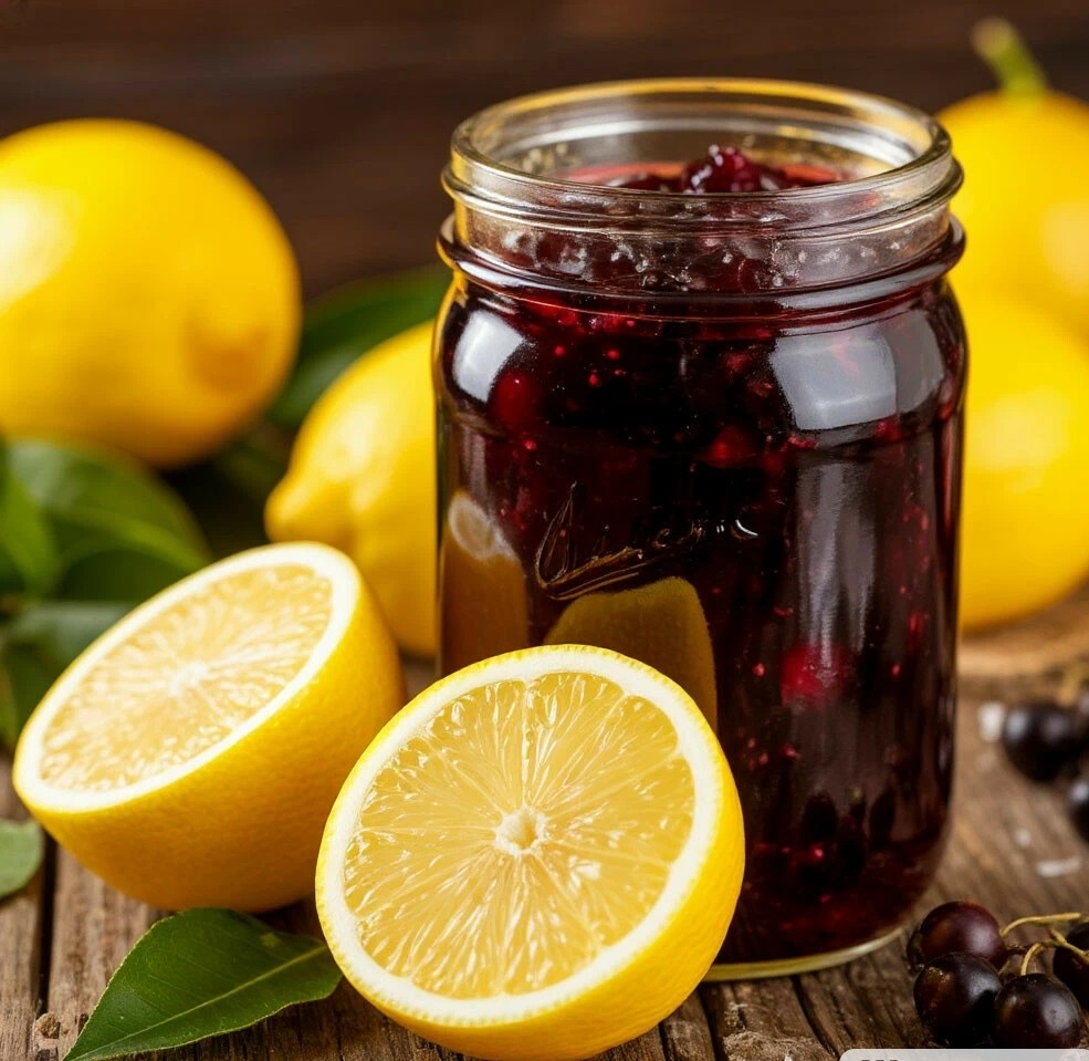 Рябиново - апельсиновый джем. 🍊🍊🍋