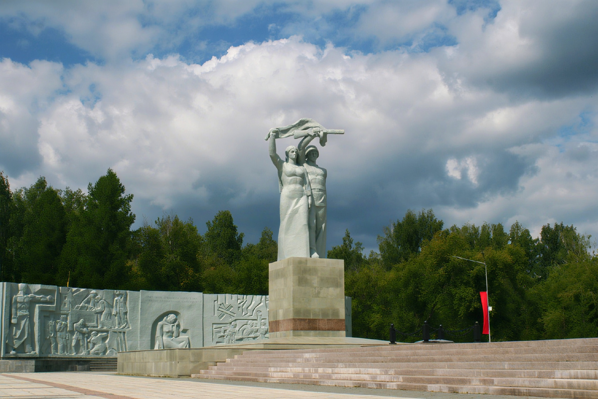 Фото автора. Вечный огонь, Парк Победы