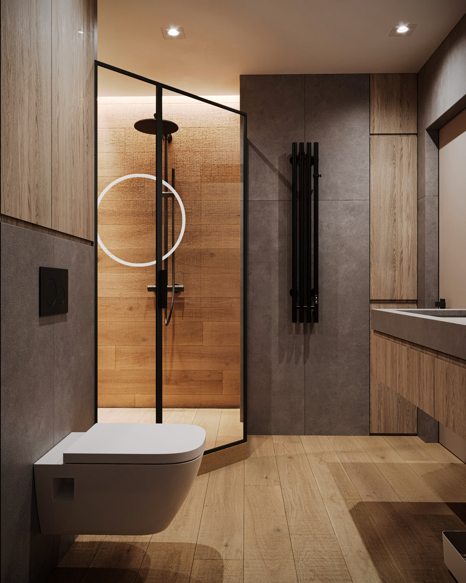 Интерьер ванной комнаты