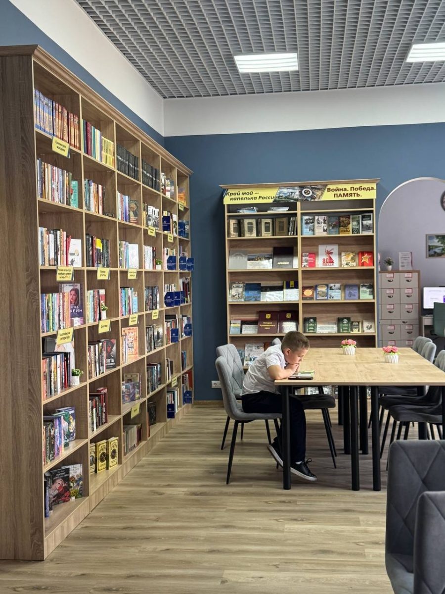    Абрамовская сельская библиотека в Нижегородской области обновлена по модельному стандарту