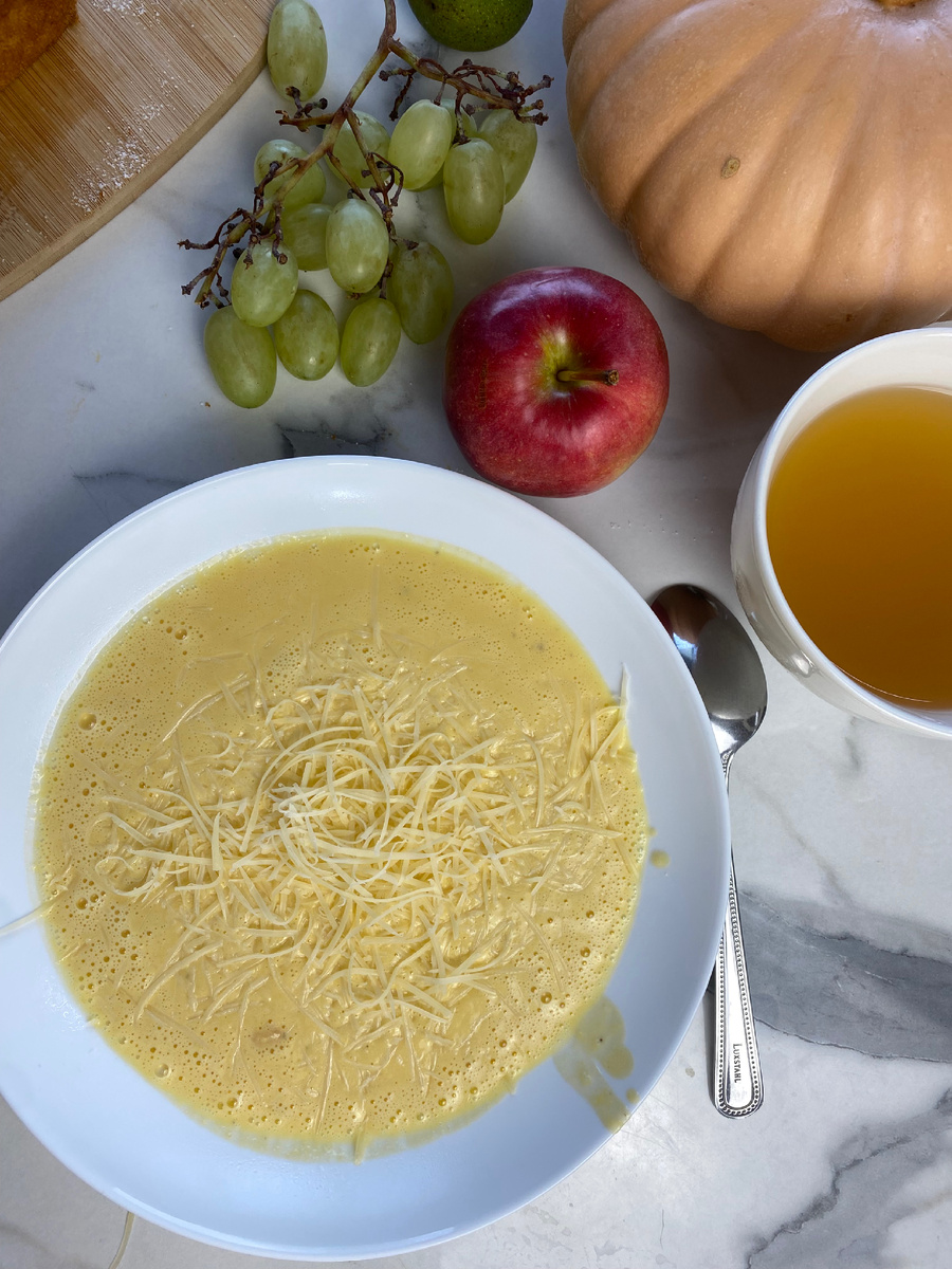 Тыквенный суп-пюре.