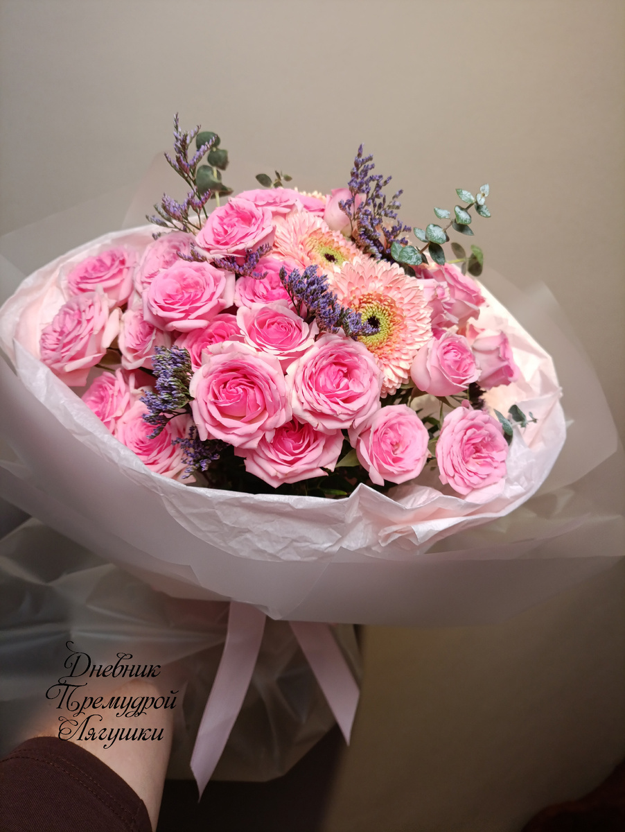 букет и фото автора