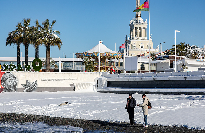    Краснодарский край. Сочи. Вид зимой.Дмитрий Феоктистов/ТАСС