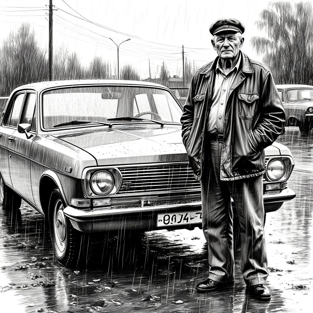 Так дядю Севу видит нейросеть Шедеврум