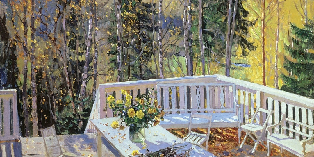 Осенняя пора в творчестве художника Станислава Юлиановича Жуковского