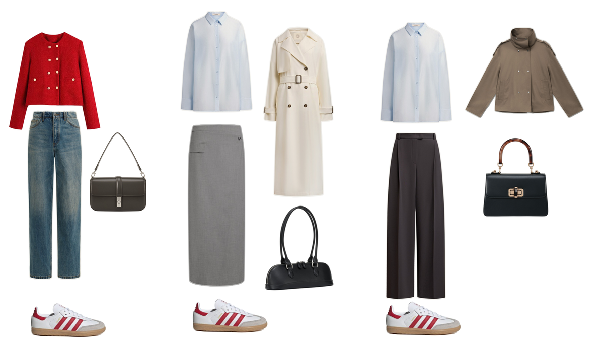 Деним, тренч, ветровка