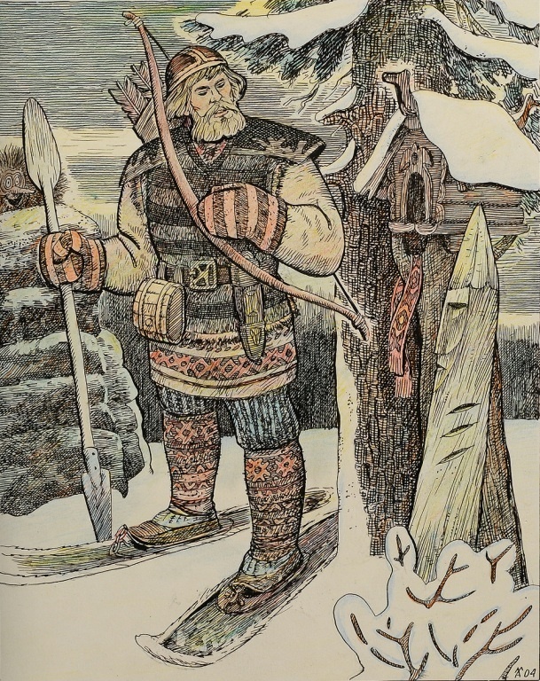 Пера. Художник А. В. Мошев