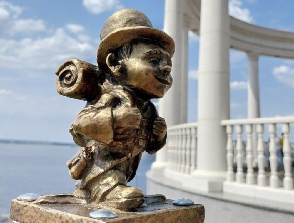    Мини-копии талисмана Ижика появились на улицах Ижевска