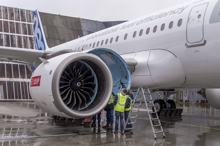 Каждый второй Airbus neo в России не на лету. Фото: logirus.ru