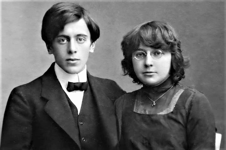 Сергей Эфрон и Марина Цветаева