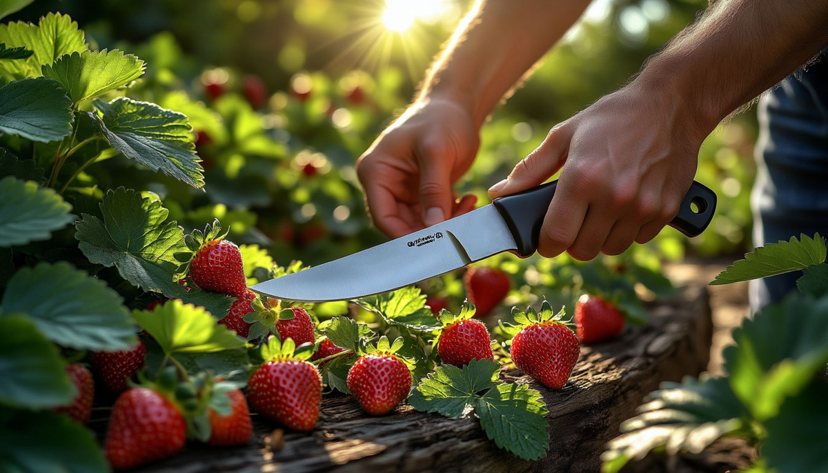 Сочная и крупная клубника
