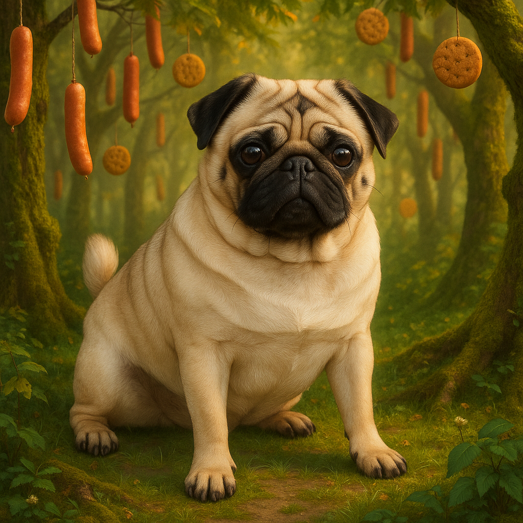 Ефим Ефимыч в сказочном лесу.