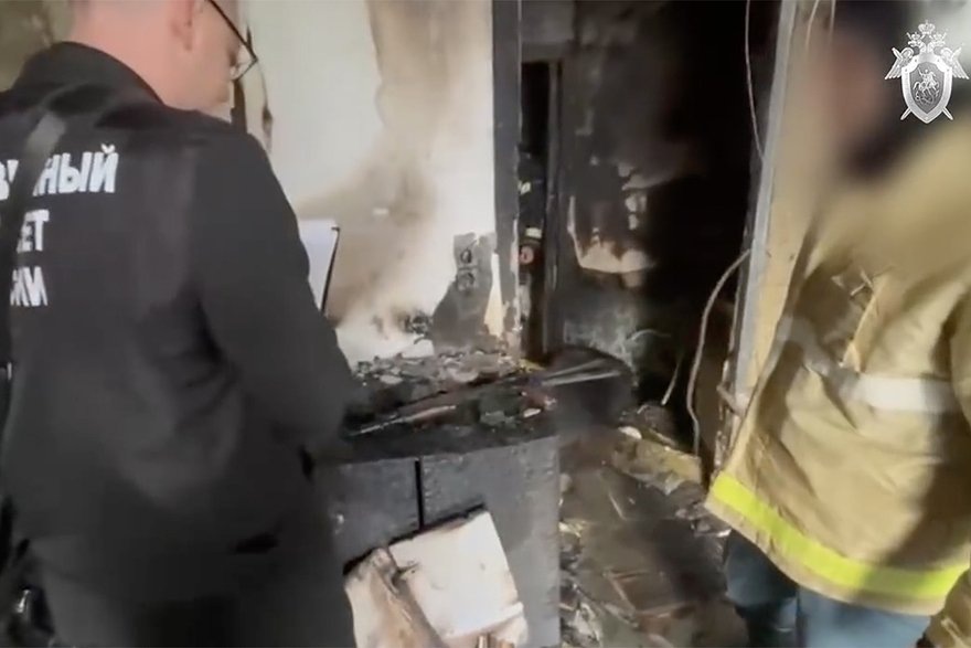    Кадр: Telegram-канал «Питерский Следком»