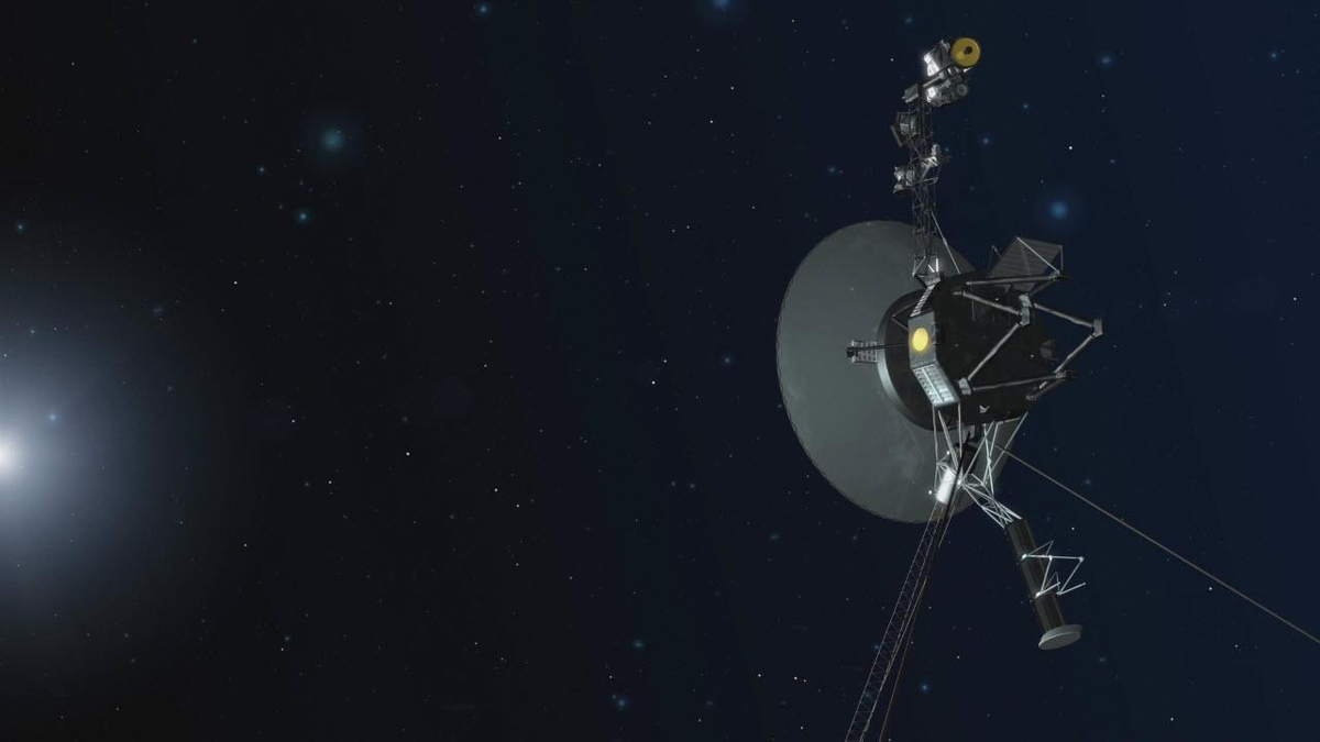 Космический зонд Voyager 1. Иллюстрация: NASA