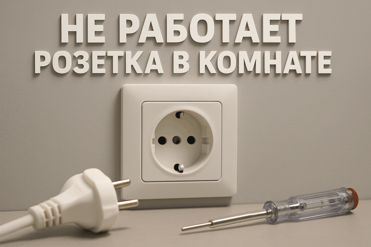    Не работает розетка в комнате: как найти и устранить причину Михаил Юрьевич
