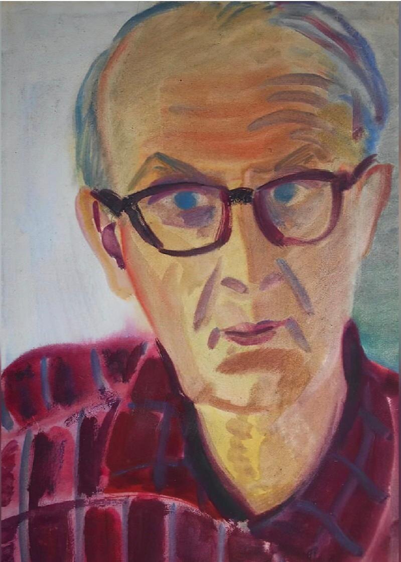 Василий Ушаков. «Автопортрет». 1973