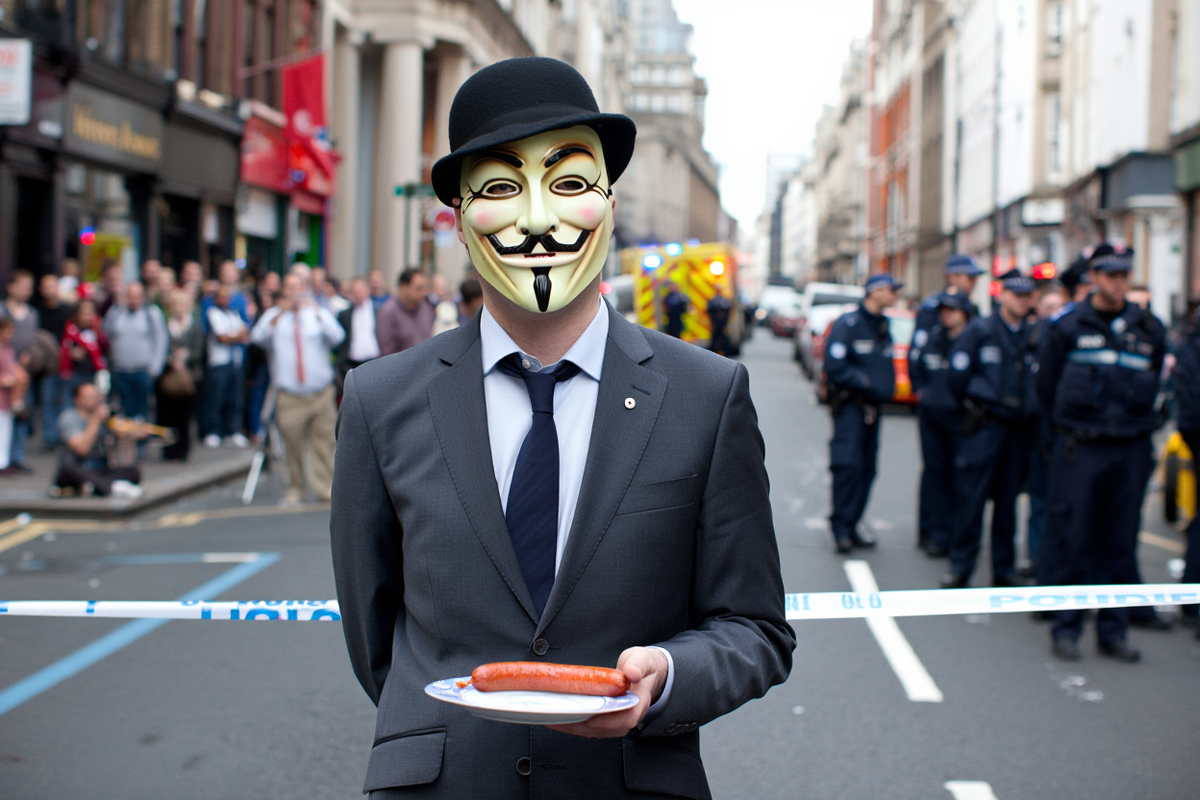 Мистер Никто на месте, где велась стрельба