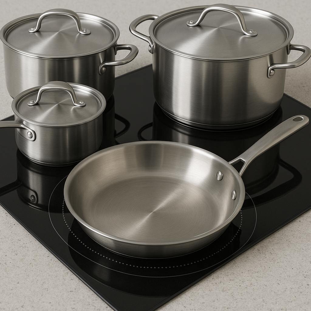 Источник тепла — не сама варочная поверхность, а посуда