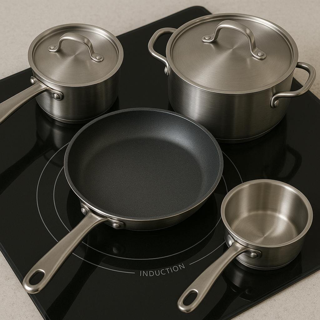 Индукционная плита не греет напрямую