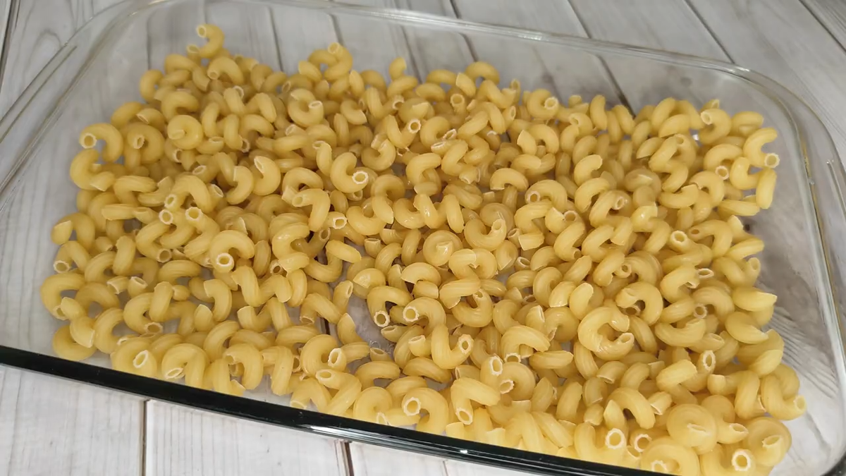 Запеканка из макарон и куриного филе. Фото автора. 