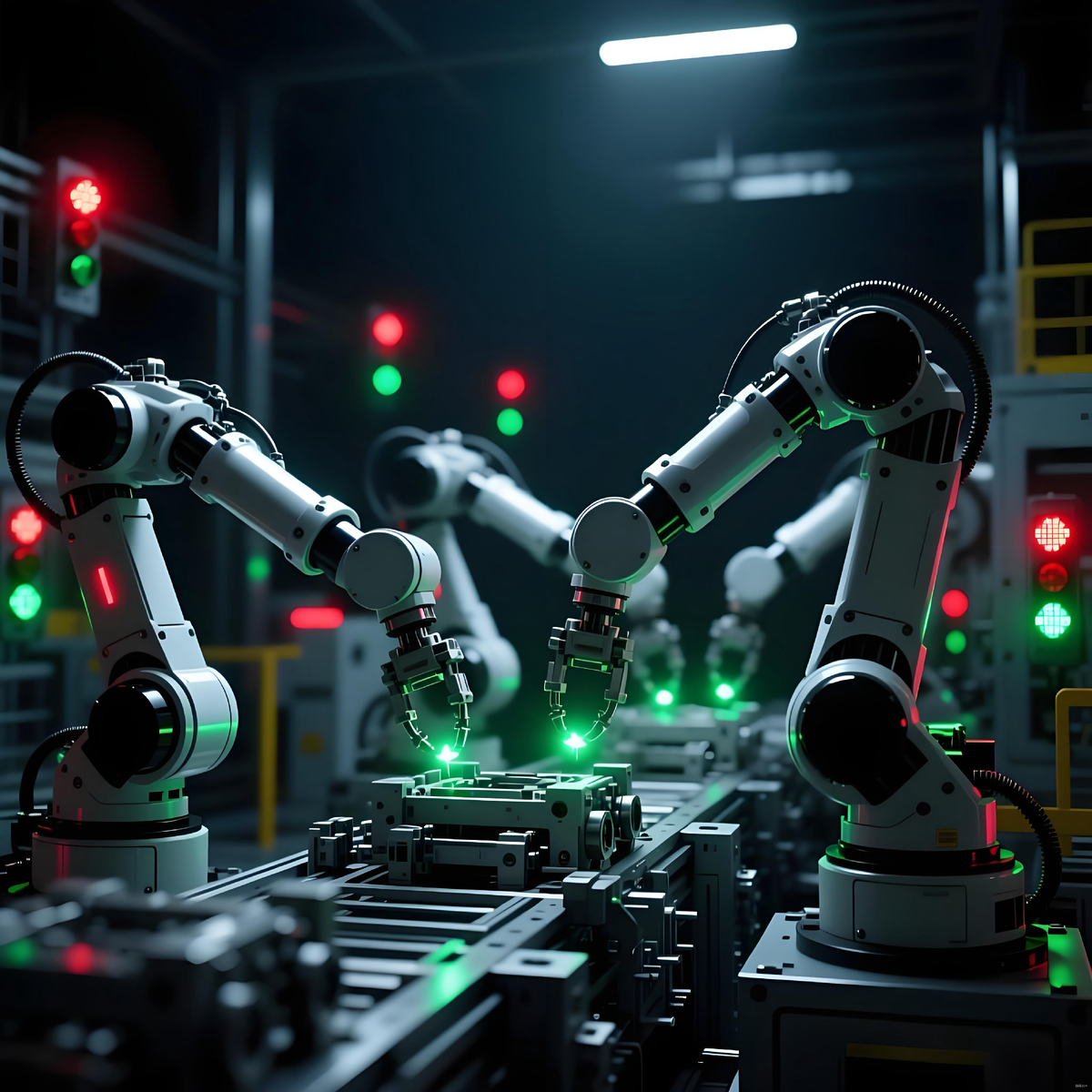 В Китае есть «Темные фабрики», где производство идет 24/7 без единого рабочего.