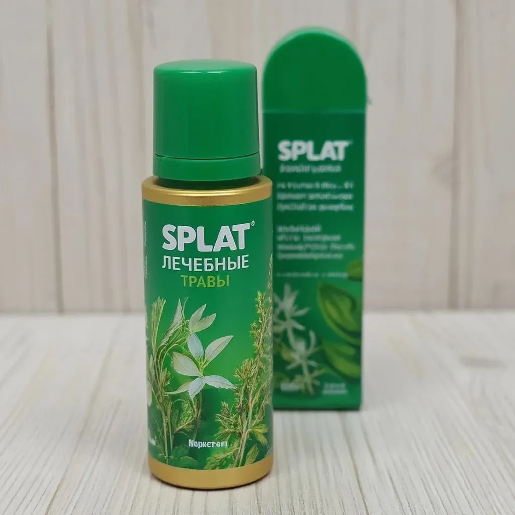 Зубная паста SPLAT лечебные травы 🌿🌵