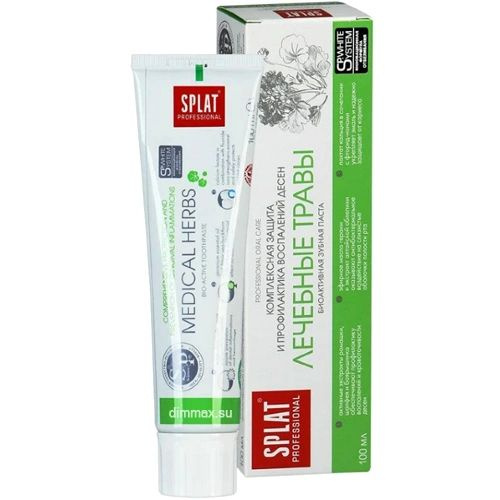 Зубная паста SPLAT лечебные травы.