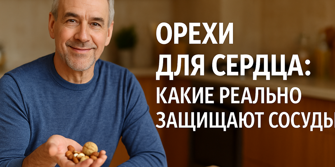 Орехи для сердца: какие реально защищают сосуды?