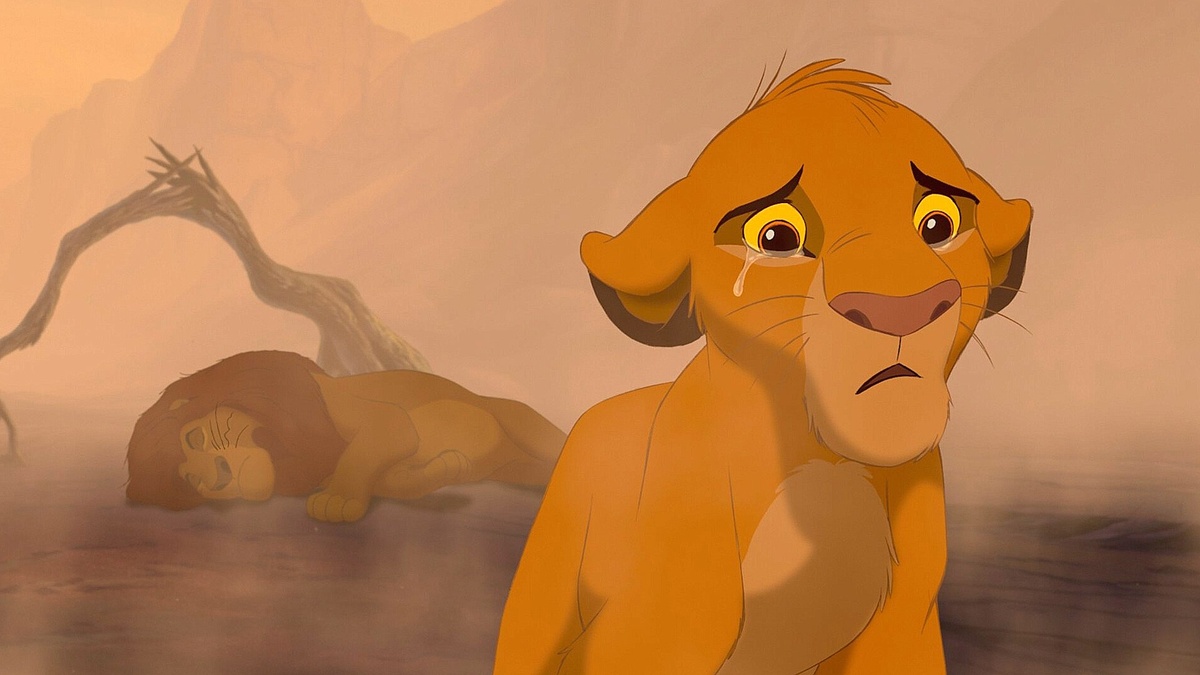 Кадр из мультфильма "Король Лев" (1994)