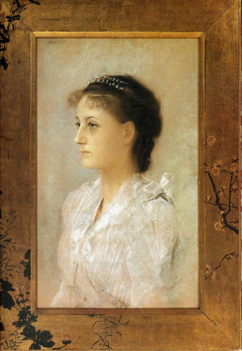 Г.Климт. Портрет Эмилии Флёге, 1891 г.