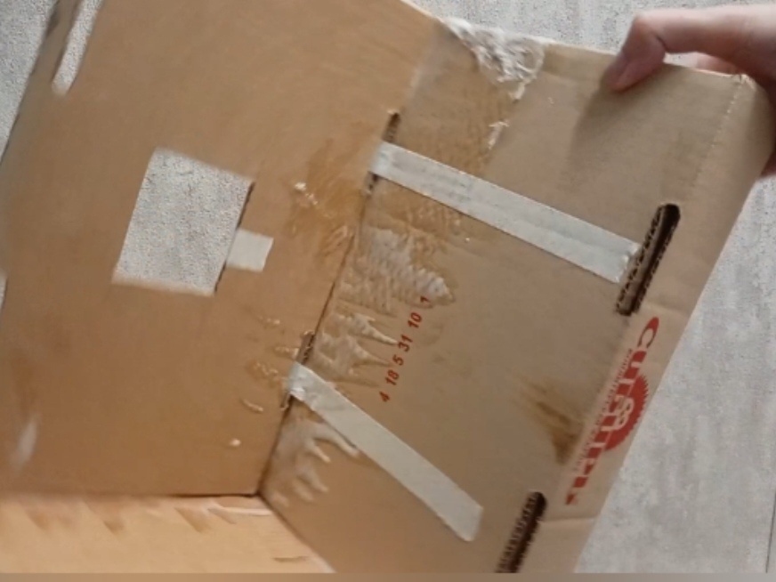 Мини -комната из двух коробок, почти готова! 