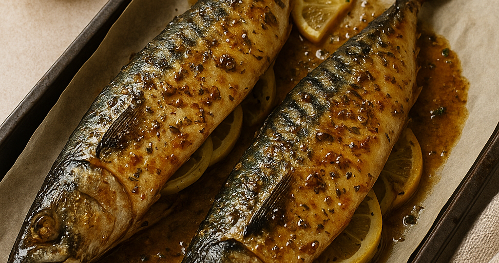Как запечь скумбрию, чтобы она была сочной и ароматной: мой проверенный рецепт с пикантным соусом