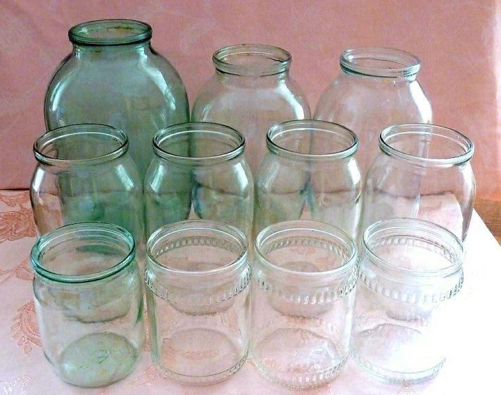 стеклянные банки
