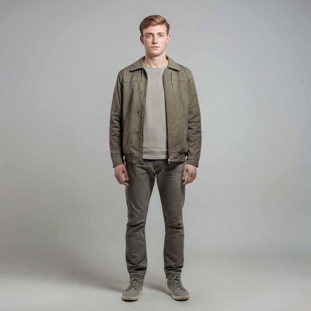 генерация молодого человека в ИИ GigaChat