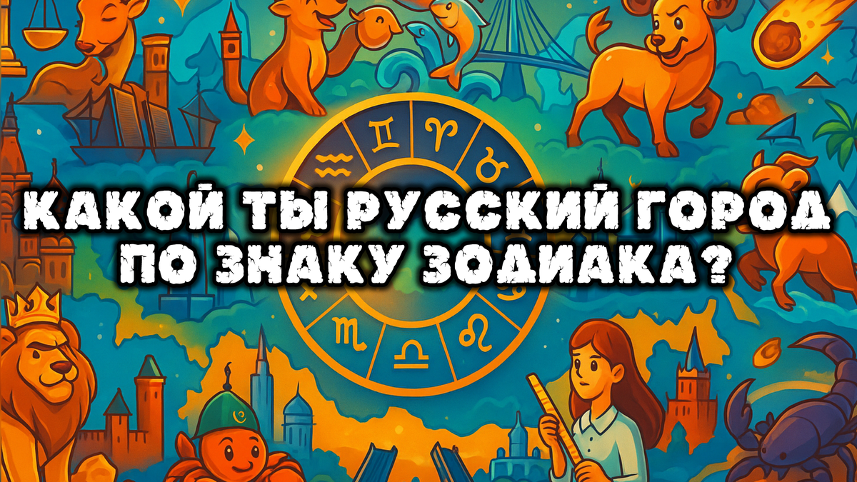 Какой Ты Русский Город По Знаку Зодиака?