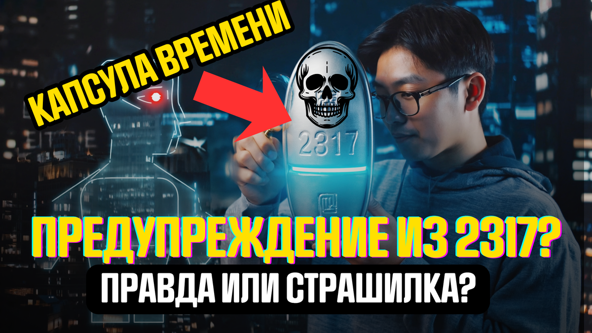 Капсула времени из 2317 года: ИИ погубит человечество — или это очередная утка? 