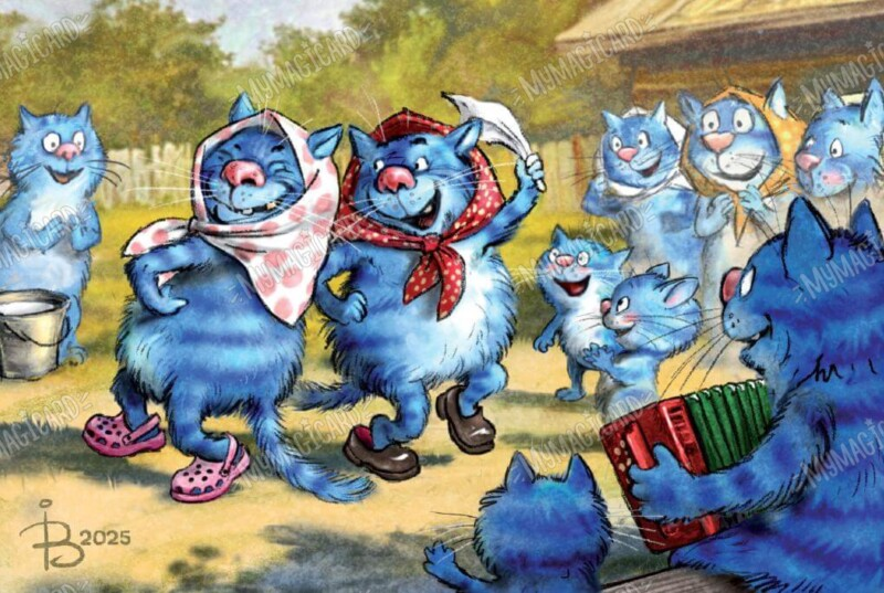 очаровательные коты Рины Зенюк