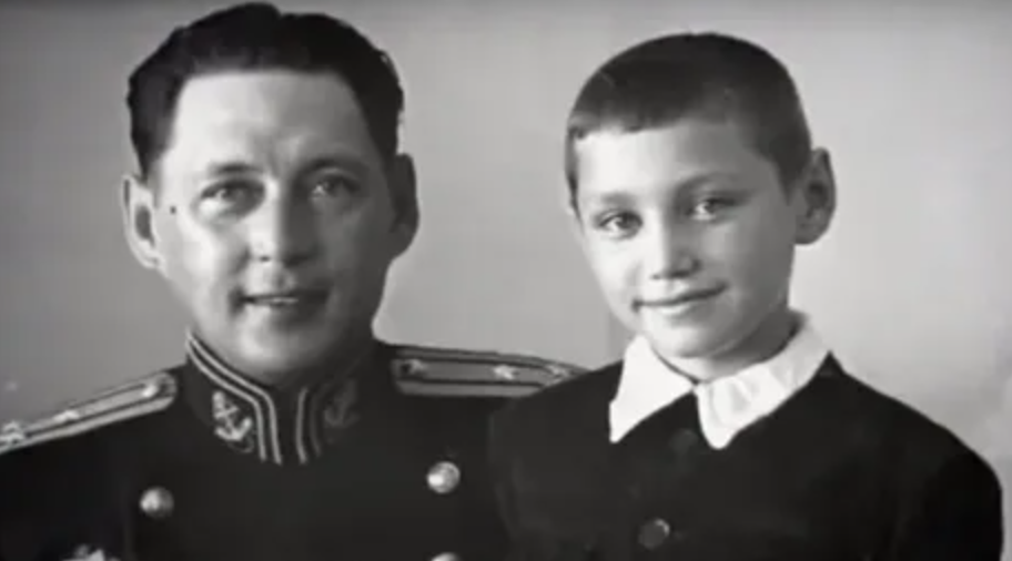 Владимир Коренев и его отец