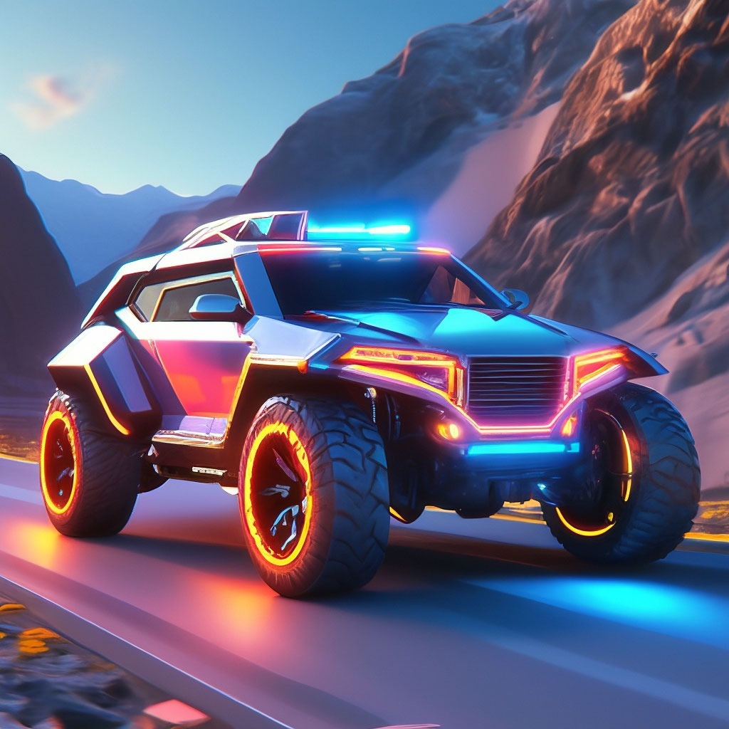 Мой концепт внедорожника, к примеру 😊