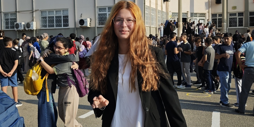 Одна русскоговорящая в турецкой школе! Это Я - Аня